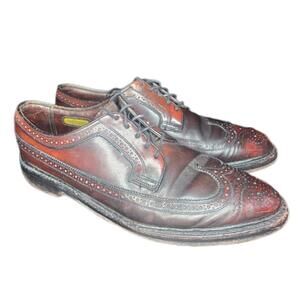 Florsheim Royal Imperial 97626  V-Cleat Shell Cordovan Size 8.5 D